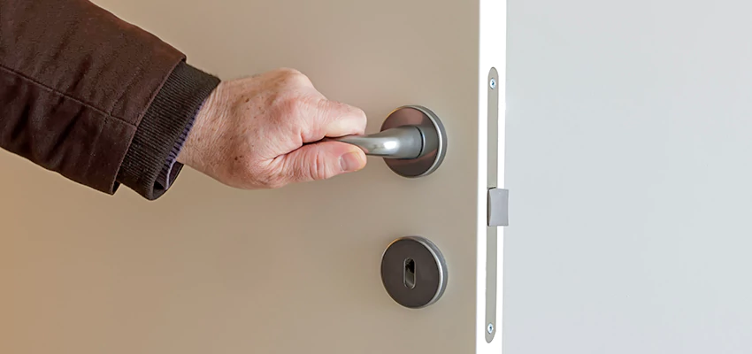 Restroom Locks Privacy Bolt Installation in North Chicago, Illinois